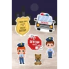 Polis Temalı Doğum Günü * Ayaklı Pano Seti