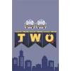 Polis Temalı TWO 2 Banner (Kalın Kağıt) Doğum Günü