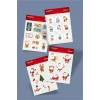 Yılbaşı Christmas Sticker (Etiket) A5 - 4 Sayfa