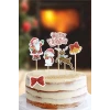 Yılbaşı Christmas Pasta Süsü Seti