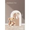 2li Ayaklı Pano Seti Krem Fiyonk, Oturan Ayıcık Temalı / 70 cm - 40 cm