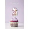 Peri Kızı Temalı 2 Yaşında Cupcake Süsü 10lu