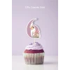 Peri Kızı Temalı 6 Yaşında Cupcake Süsü 10lu