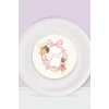 Peri Kızı Temalı Doğum Günü Seti Tabak Sticker (Etiket) 15li