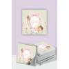 Peri Kızı Temalı Doğum Günü Çikolata Etiketi * Sticker 60 adet 4x4 cm