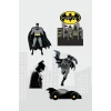 Batman Temalı Doğum Günü Parti Malzemeleri Seti Ayaklı Pano (Masa Üstü) *Kalın Kağıt