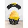 Batman Temalı Doğum Günü Parti Malzemeleri Seti Cupcake Sargısı 8li