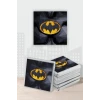Batman Temalı Doğum Günü Parti Malzemeleri Seti Sticker * 60 adet 4x4 cm