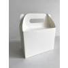 Beyaz - Baskısız Kutu Çanta Postacı 14x17 cm *6lı Paket