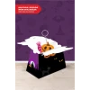 Cadılar Bayramı Halloween Teması Piramit Kutu - Mini Hediyelik ( Anahtarlık, Mini Oyuncak, Şeker) 13x7x5cm *8li Paket