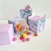 Deniz Kızı Teması Kutu - Mini Hediyelik ( Şeker, Sakız, Draje, Mini Oyuncak ) 5x5x5 cm *8li Paket