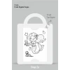 Denizkızı Temalı - Boyama Dosyası Doğum Günü Parti Seti Hediyesi 15x21cm 8li Paket