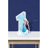 Frozen Karlar Ülkesi Temalı Ayaklı Rakam Pano - 1 Yaş (40 cm)