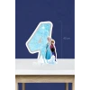 Frozen Karlar Ülkesi Temalı Ayaklı Rakam Pano - 4 Yaş (40 cm)