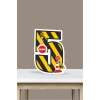İş Makinaları Temalı Ayaklı Rakam Pano - 5 Yaş (40 cm)