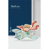 Küçük Prens Little Prince Temalı - 70x95 cm Ayaklı Pano