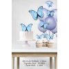 Mavi Kelebekli 3 Boyutlu Parti Seti Malzemeleri