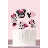 Minnie Mouse Pink Temalı Pasta Süsü Seti