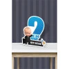 Patron Bebek Boss Baby Temalı - 2 Yaş (40 cm) Ayaklı Rakam Pano