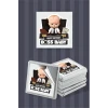Patron Bebek Boss Baby Temalı Çikolata Etiketi * Sticker * 60 adet 4x4 cm
