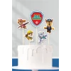 Paw Patrol Temalı Pasta Süsü Seti
