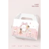 Peri Kızı Temalı Kutu Çanta Postacı 14x17 cm *6lı Paket