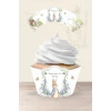 Peter Rabbit Tavşan Temalı Cupcake Sargısı 8li