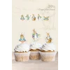 Peter Rabbit Tavşan Temalı Cupcake Süsü 20li