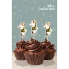 Safari Party Temalı 1 Yaşında Cupcake Süsü 10lu