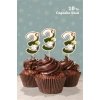 Safari Party Temalı 3 Yaşında Cupcake Süsü 10lu