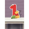 Winnie The Pooh Temalı Ayaklı Rakam Pano - 1 Yaş (40 cm)