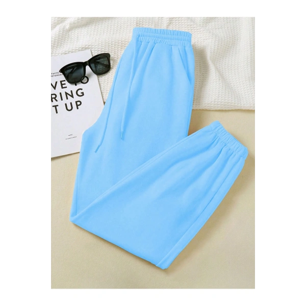 Unisex Şardonlu 3 İplik Kışlık Eşofman Altı