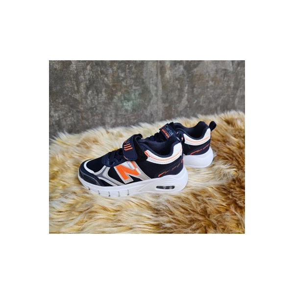 Unisex Spor Rahat Taban Hafif Işıklı Sneaker Bağcıklı Çocuk Ayakkabı