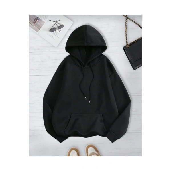 3 iplik kapşonlu sweatshirt şardonlu premium kumaş lc waikiki kalıp