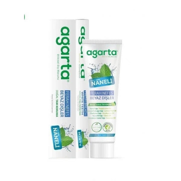 Agarta Doğal Diş Macunu 100 Ml Nane Özlü