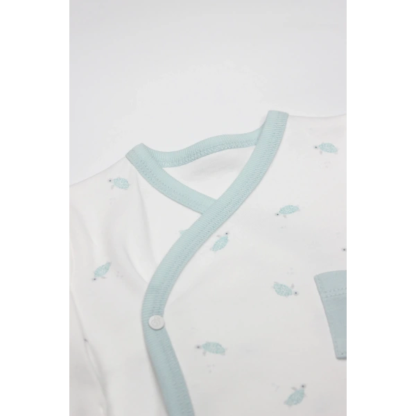 Akm Life 3lü Zıbın Takım Hello World 13105 Mint