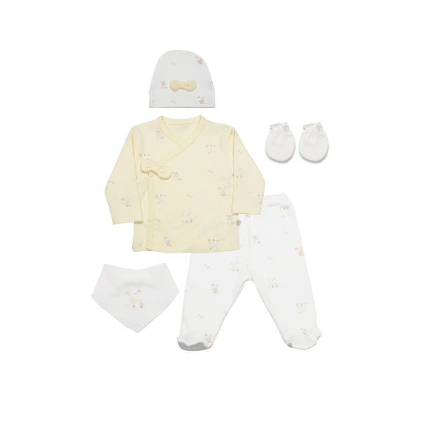 Akm Life 5li Hastane Çıkışı Welcome Baby Duck 12103 Sarı