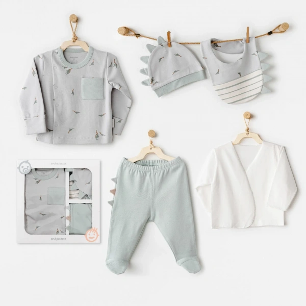 Akm Life Ac26000 Mummy S Snuggle Saurus 5li Hastane Çıkışı Green