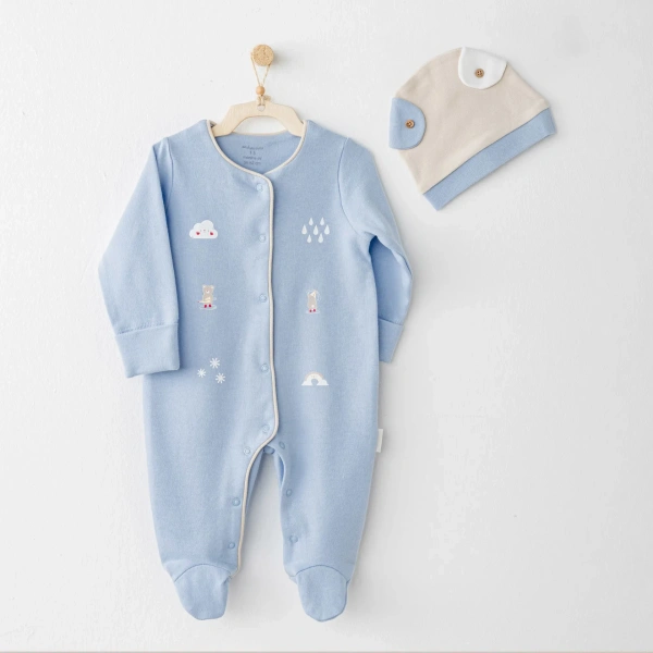 Akm Life Ac26072 Hat Set Rainbow Tulum Takım Blue