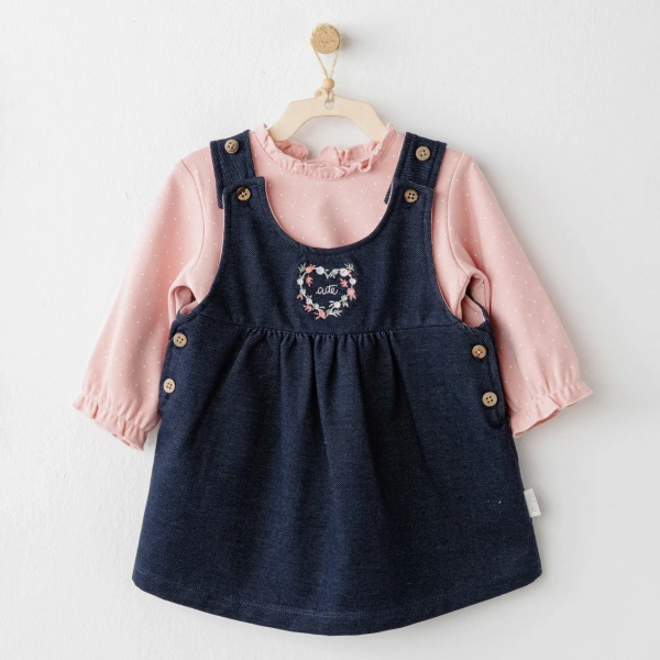 Akm Life Ac26090 Mon Petit Amour Elbise Denim