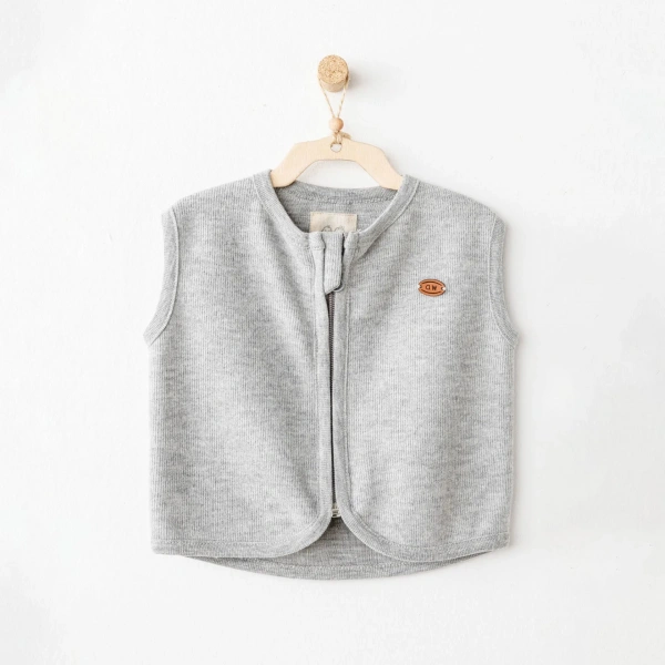 Akm Life Ac26211 Casual Yelek Grey