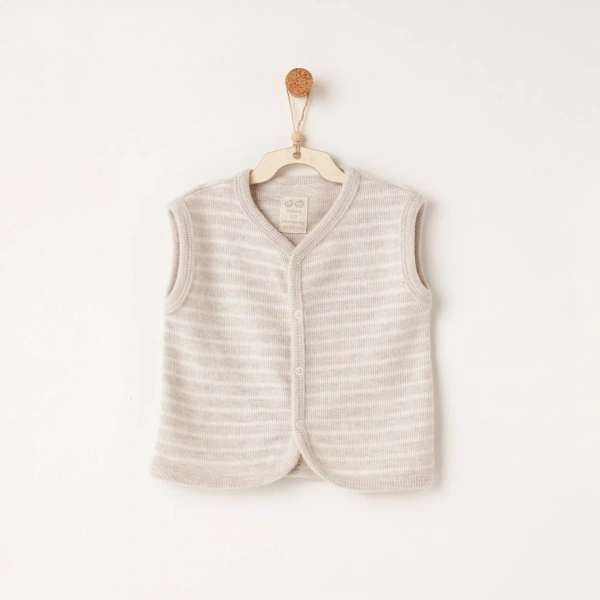 Akm Life Ac26221 Casual Yelek Beige