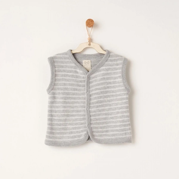 Akm Life Ac26221 Casual Yelek Grey