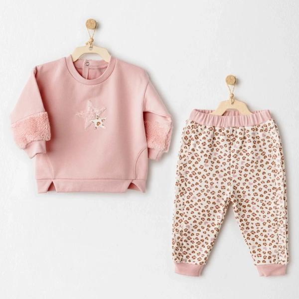Akm Life Ac26233 Little Leopard 2li Takım Pink