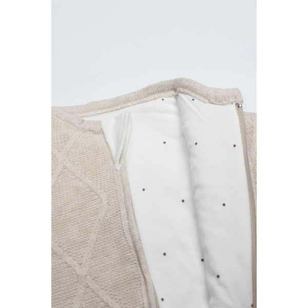 Akm Life Baby İn Swadding Triko Kundak 75108 Bej