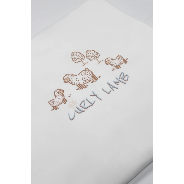 Akm Life Curly Lamb 10lu Hastane Çıkışı 11106 Bej Mavi Ekru