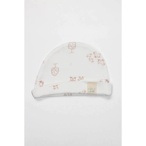 Akm Life Curly Lamb 10lu Hastane Çıkışı 11106 Bej Mavi Ekru