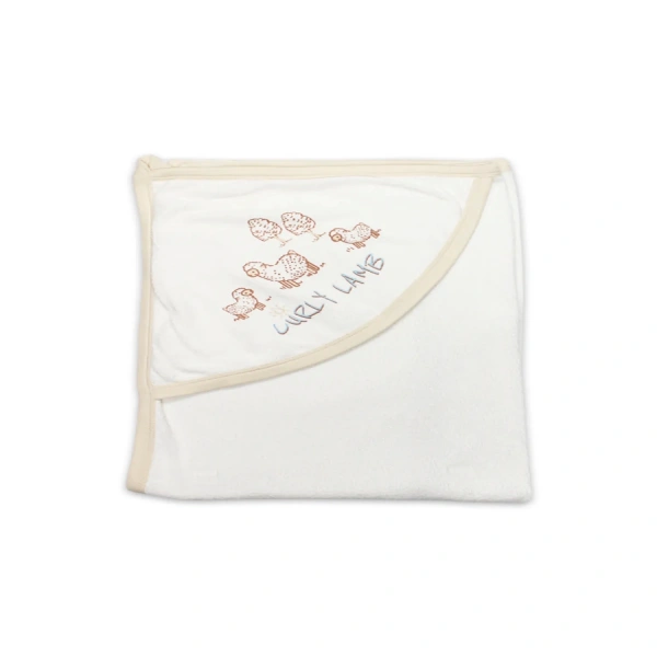 Akm Life Curly Lamb Tulum 15108 Bej Mavi Ekru