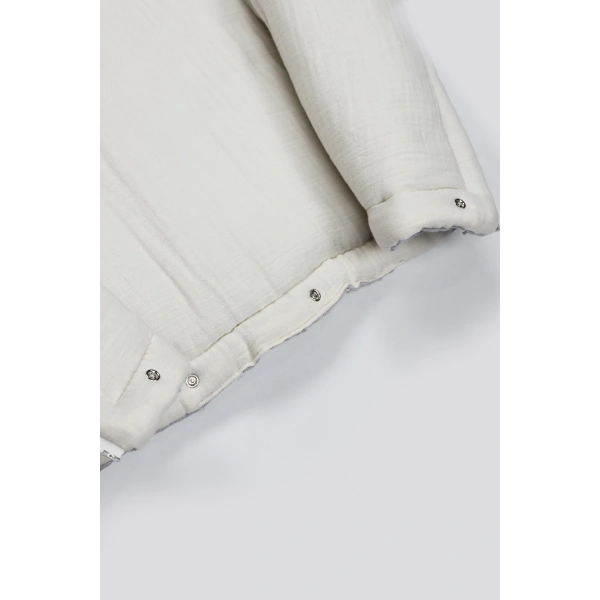 Akm Life Fermuarlı Natural Life Pike Battaniye Boy 70114 Gri