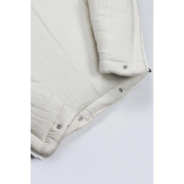 Akm Life Fermuarlı Natural Life Pike Battaniye Girl 70113 Ekru